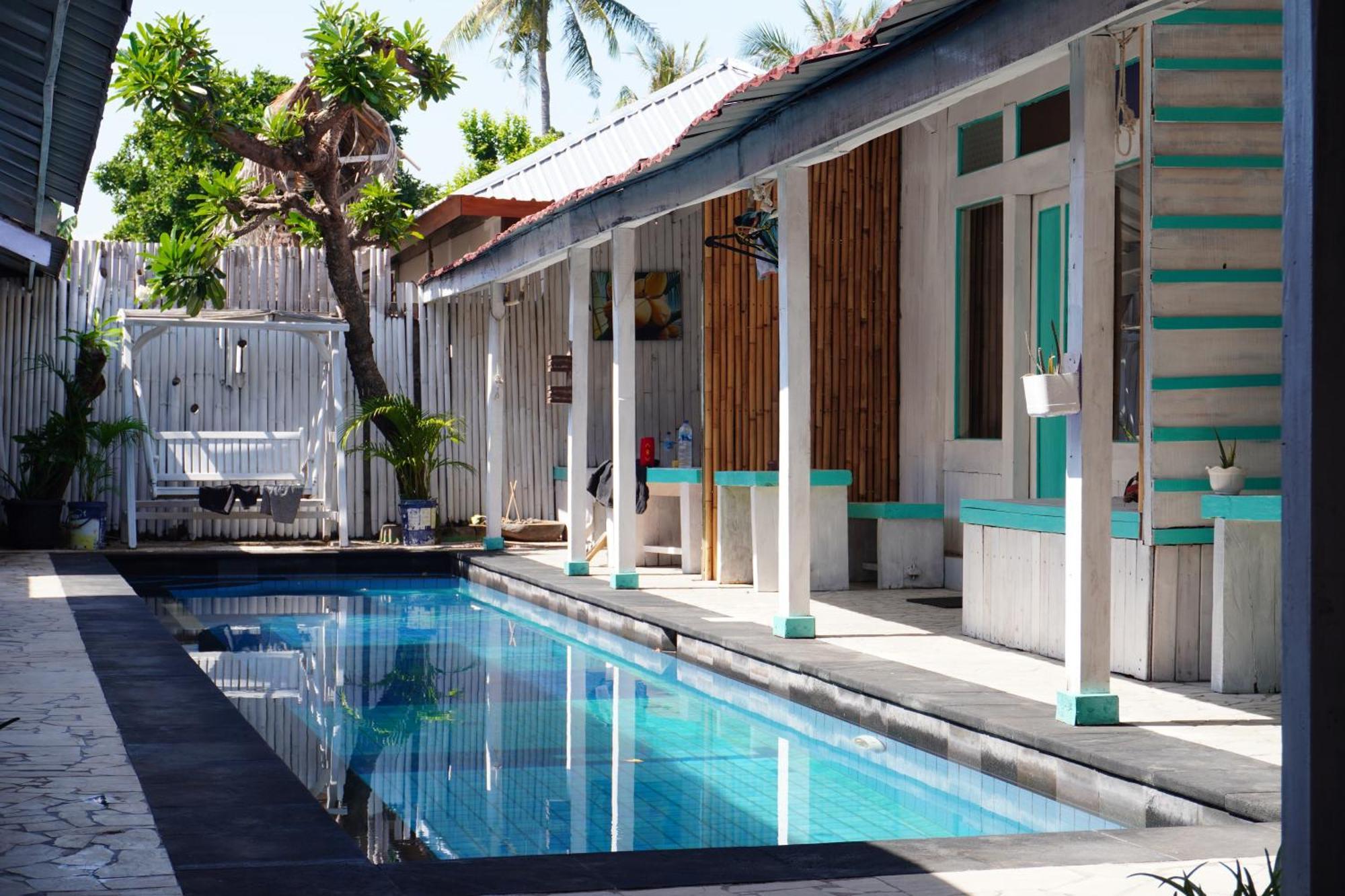 Kushak Bungalow Gili Trawangan Exteriör bild