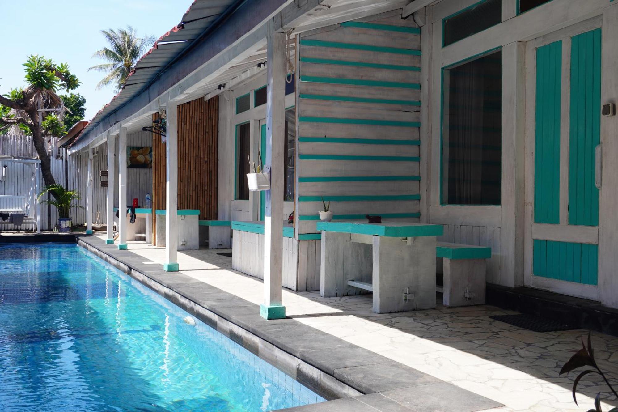 Kushak Bungalow Gili Trawangan Exteriör bild