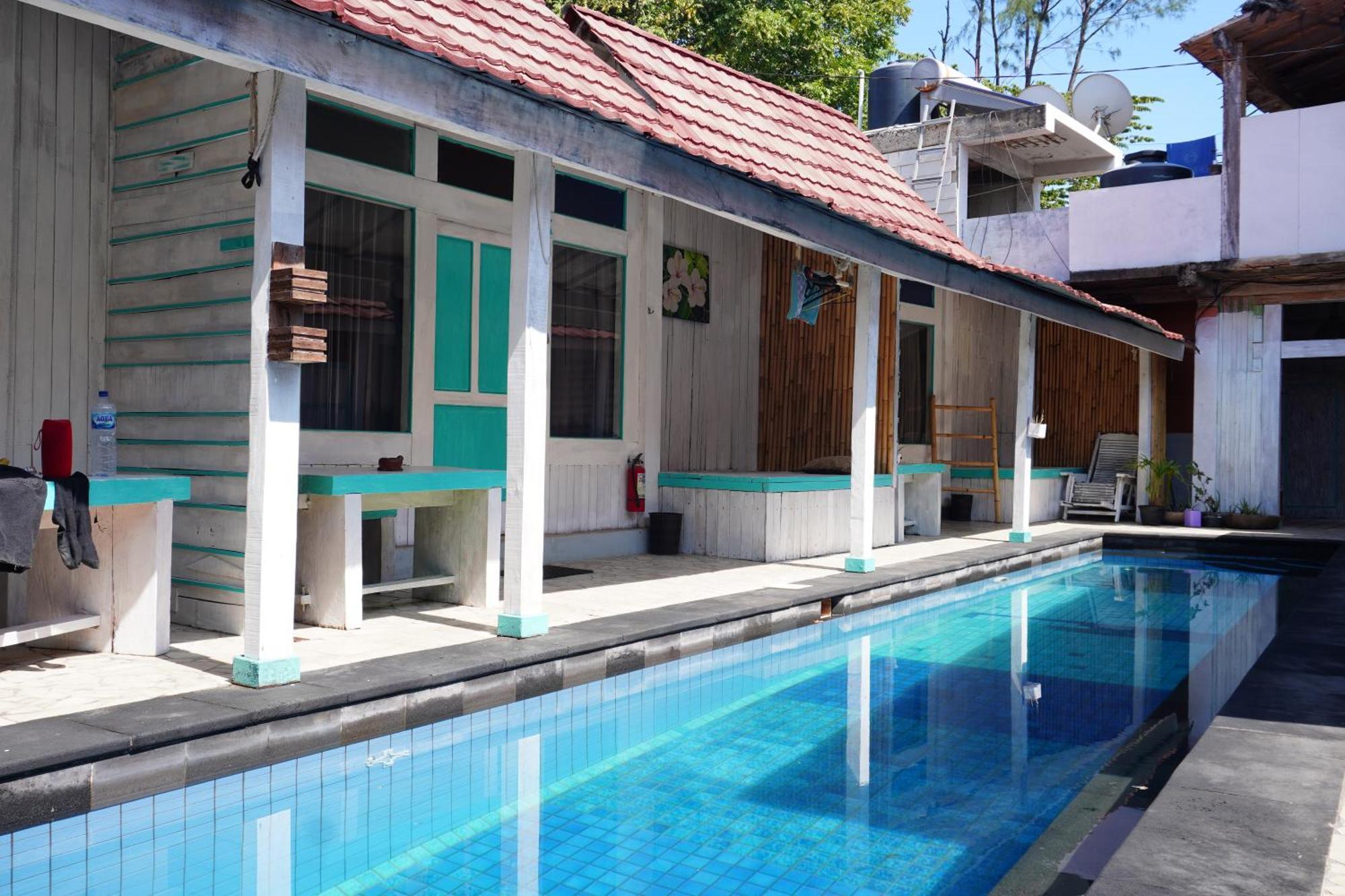 Kushak Bungalow Gili Trawangan Exteriör bild