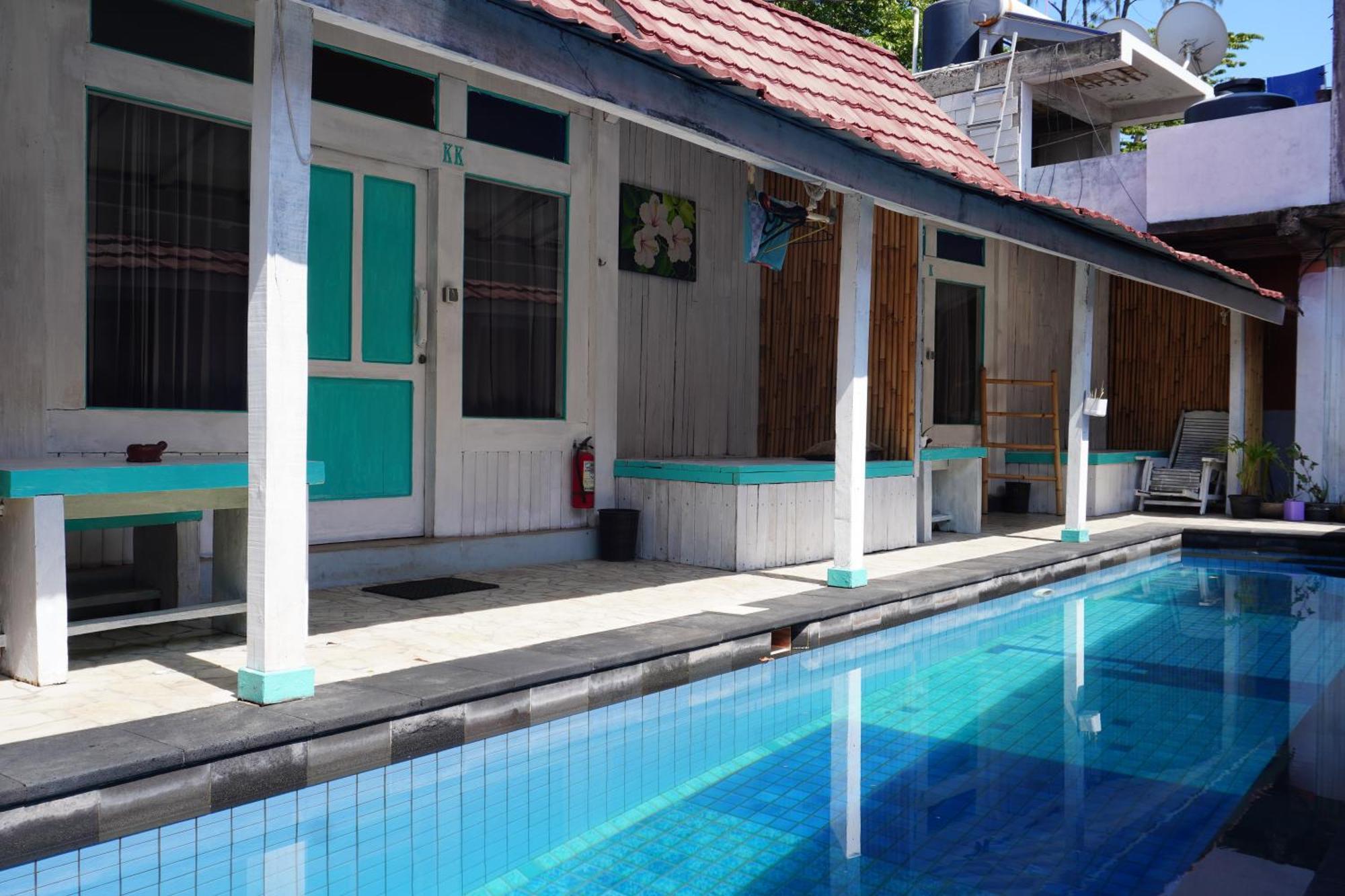 Kushak Bungalow Gili Trawangan Exteriör bild