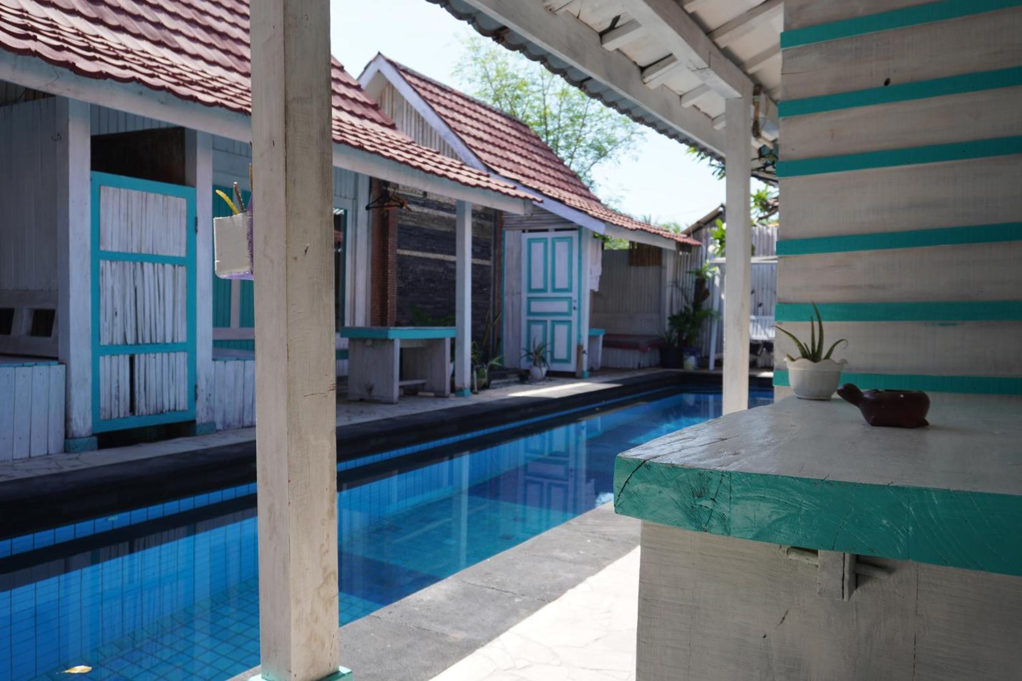 Kushak Bungalow Gili Trawangan Exteriör bild
