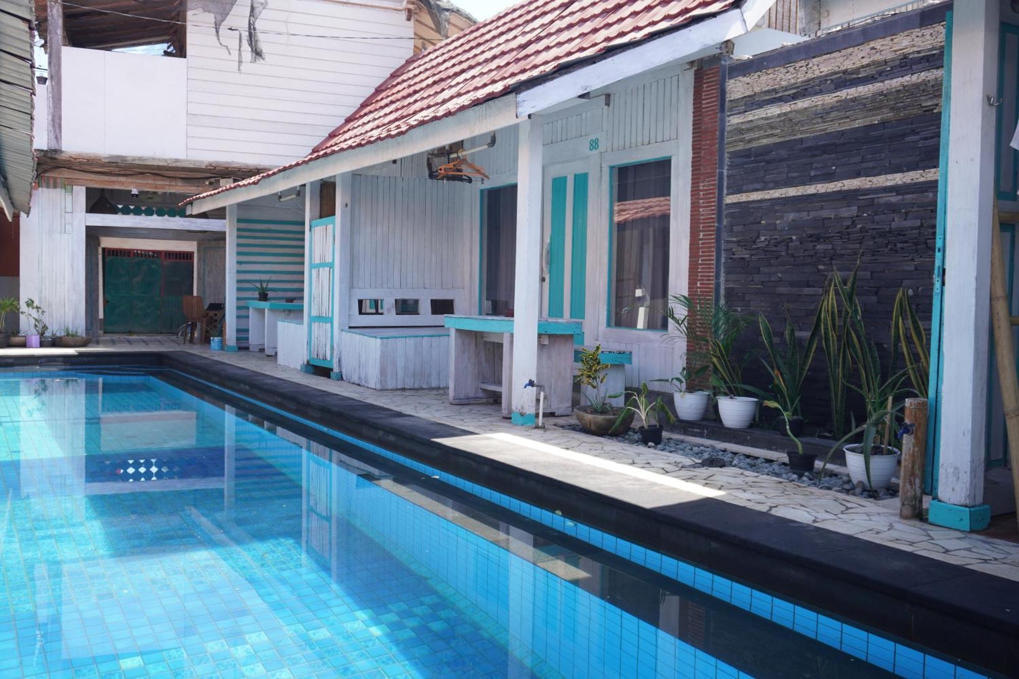 Kushak Bungalow Gili Trawangan Exteriör bild