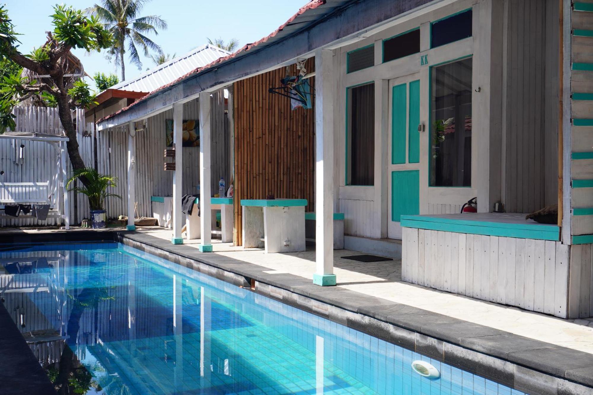 Kushak Bungalow Gili Trawangan Exteriör bild