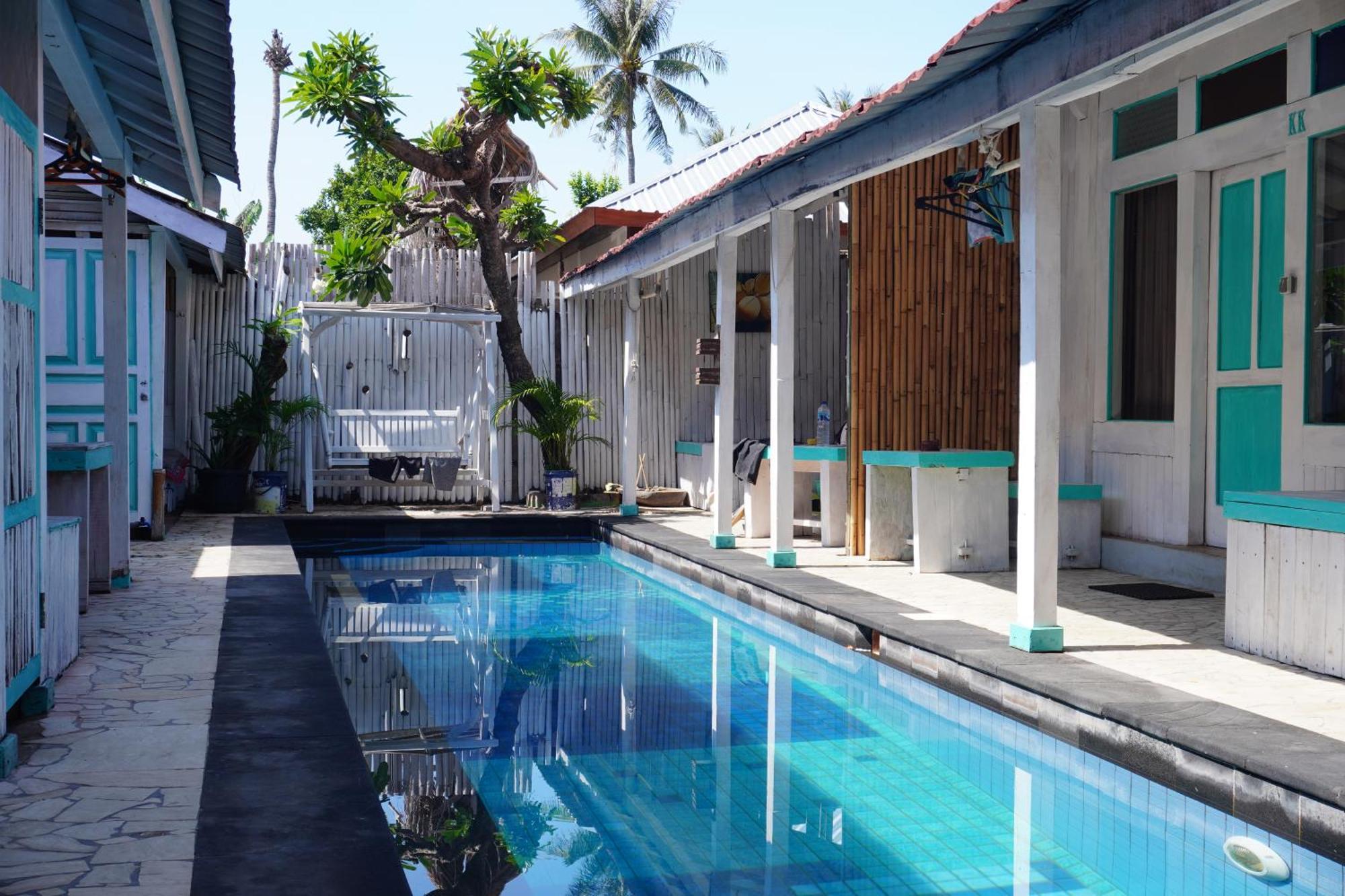 Kushak Bungalow Gili Trawangan Exteriör bild