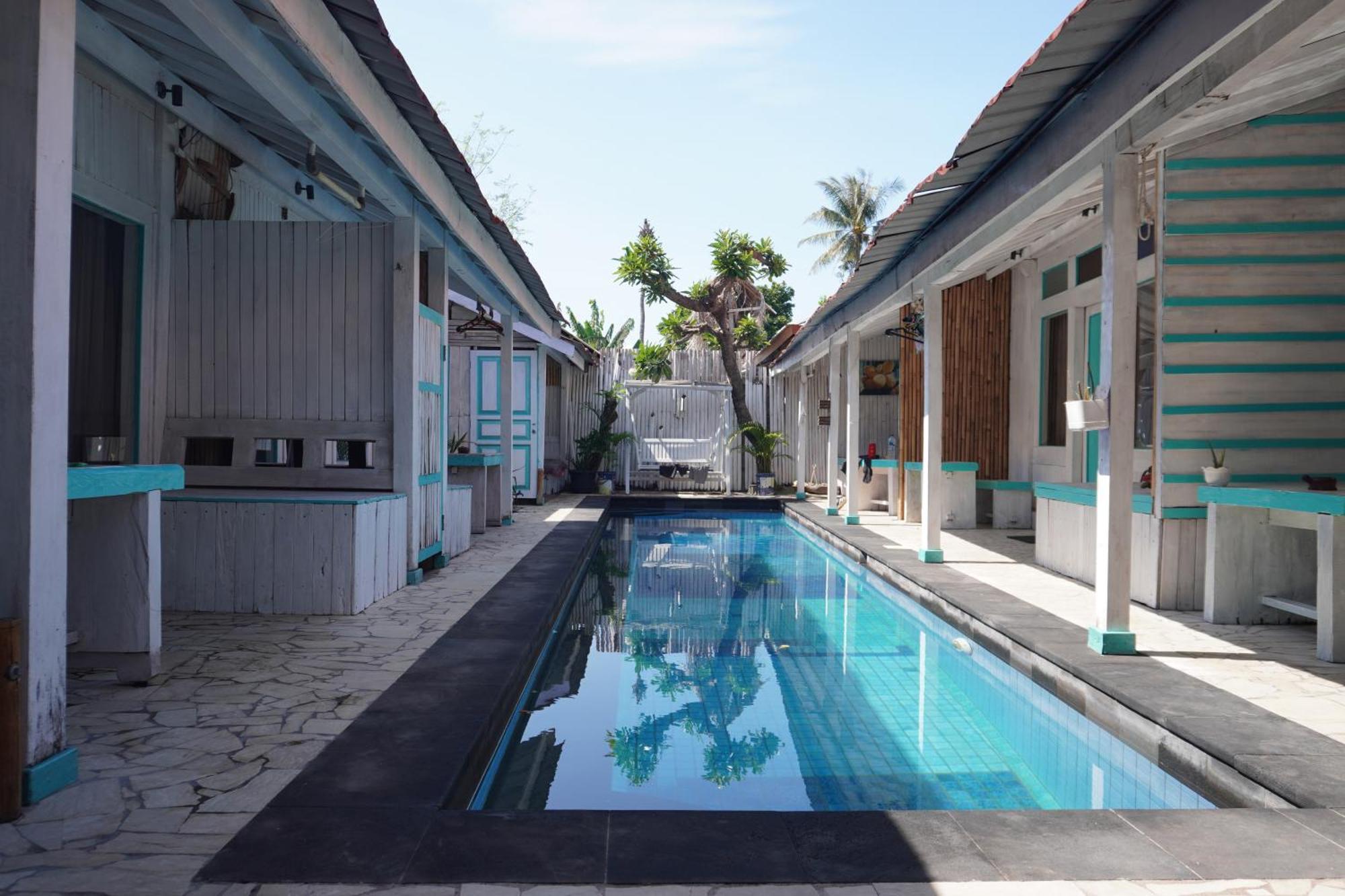 Kushak Bungalow Gili Trawangan Exteriör bild