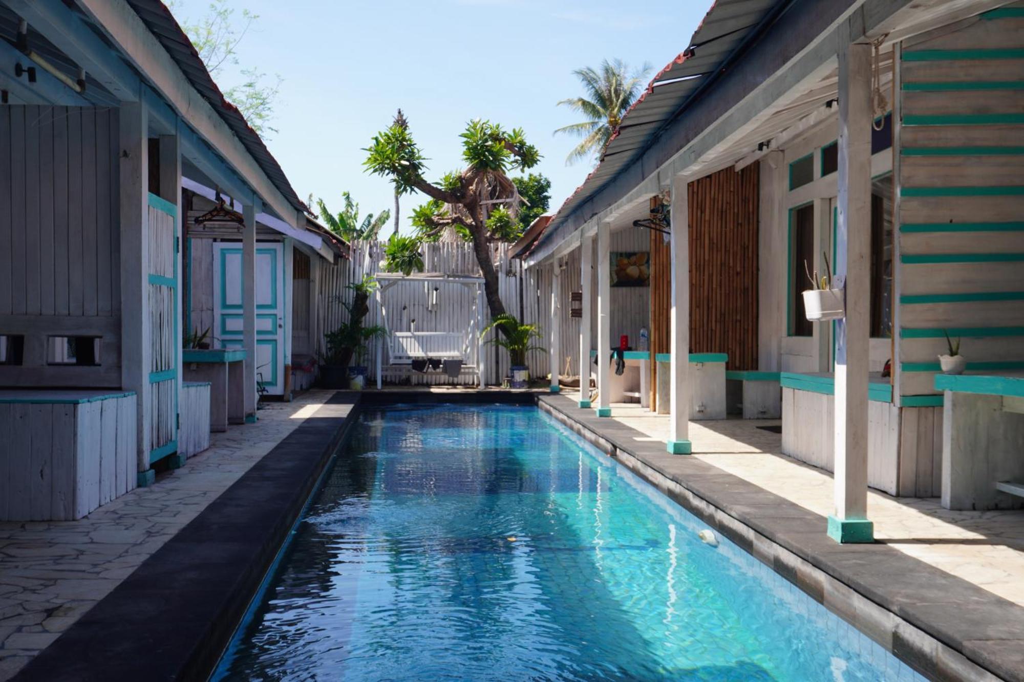 Kushak Bungalow Gili Trawangan Exteriör bild